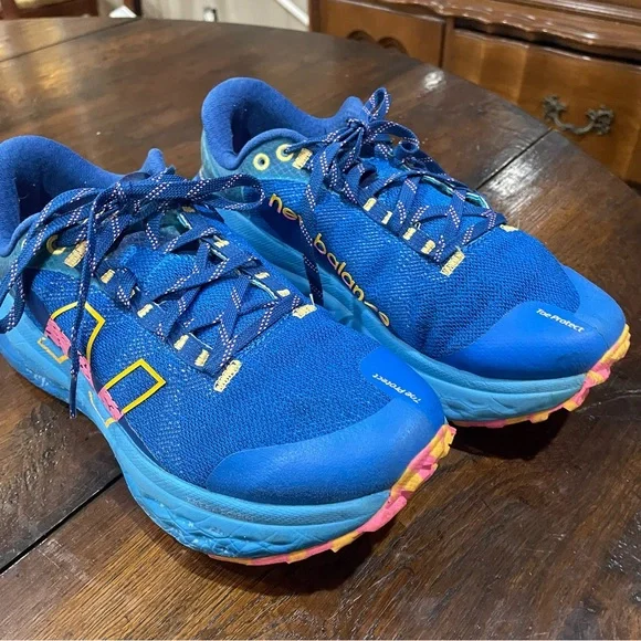 Womens New Balance Fresh Foam More Tr V2 Serene Blue/Vibrant Apricot 10 D Wide - Picture 9 of 10